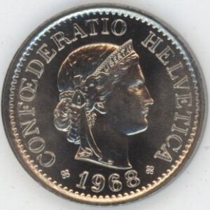 10 Centimes 1968 (unz)