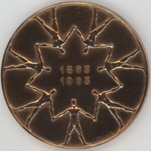 Médaille centenaire de la Croix Rouge Française 1963 (ss-vz)