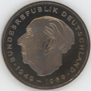 Allemagne 2 Mark 1975 J Theodor Heuss (unz)