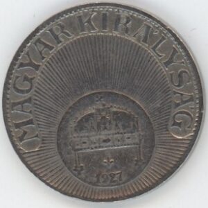 Hongrie 10 Fillér 1927 BP (ss)