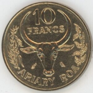 Madagascar 10 Francs 1970 (vz-unz)