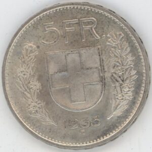 5 Francs 1935 (vz-unz)