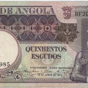 Angola 500 Escudos 1973