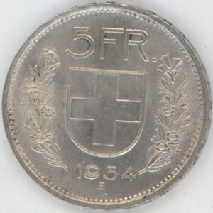 5 Francs 1954 (vz)
