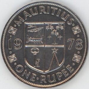 Mauritius 1 Roupie 1978 (ss-vz)