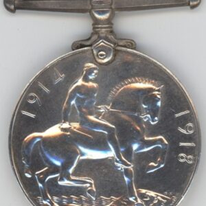 Médaille de Guerre Britannique Première Guerre Mondiale 1914-1918 (vz) en argent