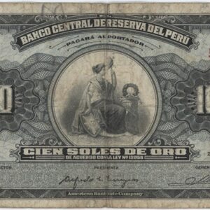 Pérou 100 Soles 1965