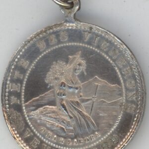 Médaille Fete des Vignerons Vevey 1889 (vz)