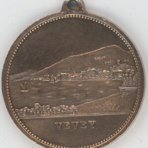 Médaille Fête des Vignerons Vevey 1889 (ss)