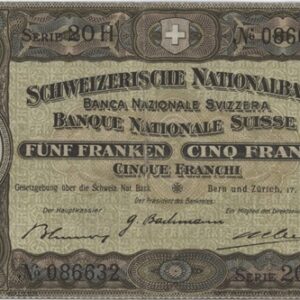 5 Francs Guillaume Tell 1939