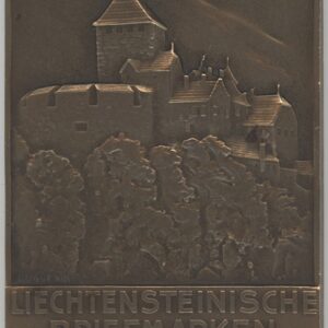 Médaille Liechtensteinische Briefmarken Ausstellung (vz)
