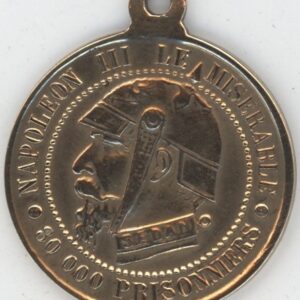 Médaille France Satirique Bataille de Sedan 1870 Napoléon III (vz)
