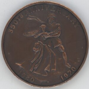 Médaille 350e anniversaire du départ des Pères pèlerins 1620-1970 (vz)
