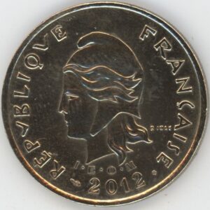 Polynésie Française 100 Franc 2012 (vz)