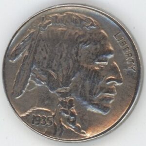 USA 5 Cents Buffalo 1935 (ss)