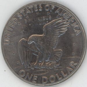 USA Eisenhower Dollar 1972 D (ss+)