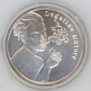 USA 1 Troy Ounce Silver 999 2015 Silver Shield Legalize Nature (unz)