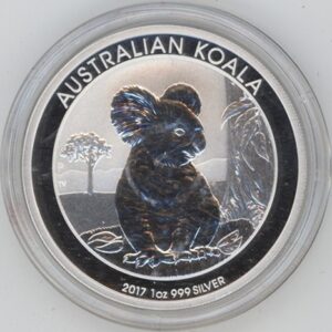 Australie 1 OZ Koala 999 Silver 2017 P (unz)
