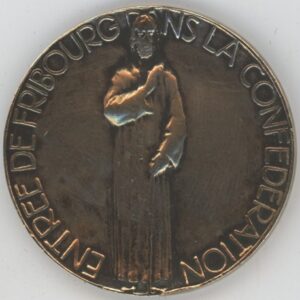 Médaille Entrée de Fribourg dans la Confédération 1481-1931(ss-vz)