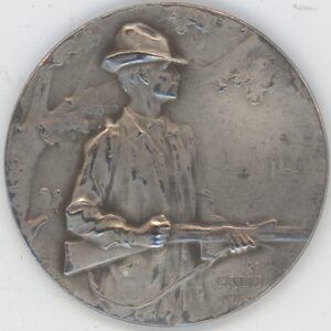 Médaille de Tir St.Gallen 1904 Eidg. Schützenfest (ss-vz) en argent