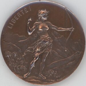 Médaille de Tir Genève 1896 Grand Tir Exposition Nationale (vz)