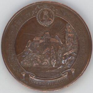 Médaille Sachsen 1889 (Albert 1873-1902) 800 Jahre Haus Wettin (ss-vz)