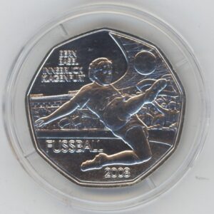 Autriche 5 Euro 2008 Football l'attaque (unz) en argent