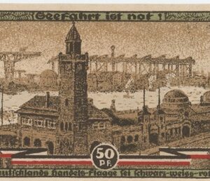 Germany Hamburg 50 Pfennig 1921 Kultur und Sportwoche Hamburg Neuf