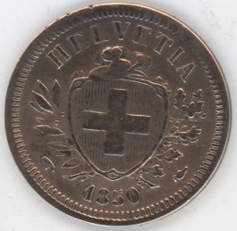 1 Centime 1850 (-ss)