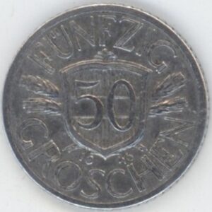 Autriche 50 Groschen 1946 (ss)