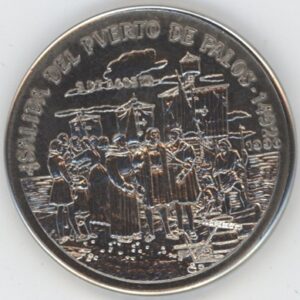 Cuba 1 Peso 1990 Sortie du Port de Bois (unz)