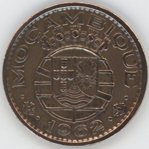 Mozambique Province d'outre-mer du Portugal 1 Escudo 1962 (ss)