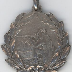 Médaille de Tir Société Vaudoise des Carabiniers 1825-1920 (vz) en argent