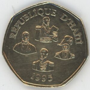 Haïti 5 Gourdes 1995 (ss-vz)
