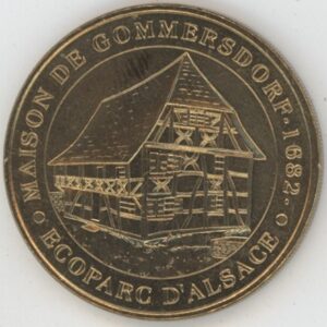 Monnaie de Paris Maison de Gommersdorf Eco Parc d'Alsace 2013 (vz)