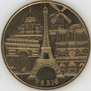 Monnaie de Paris les 5 Monuments Paris 2016 (vz-unz)