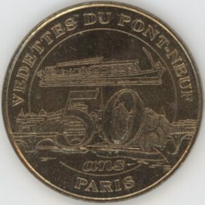 Monnaie de Paris Vedettes du Pont Neuf 50 Ans 2007 (vz+)