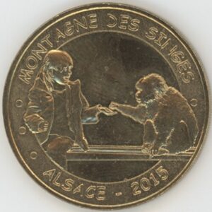 Monnaie de Paris Montagne des Singes Alsace 2015 (vz-unz)