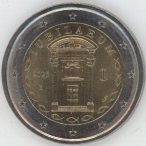 Italie 2 Euro 2025 Année jubilaire (vz-unz)