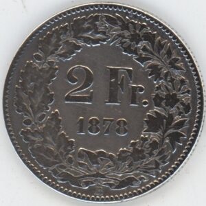 2 Francs 1878 (s)