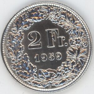 2 Francs 1959 (vz+)