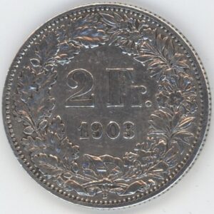 2 Francs 1903 (s-ss)