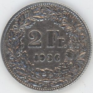 2 Francs 1936 (ss)