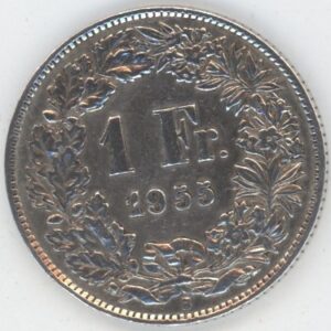 1 Franc 1955 (ss+)