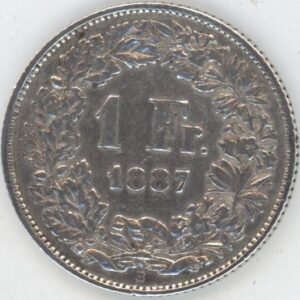 1 Franc 1887 (ss)