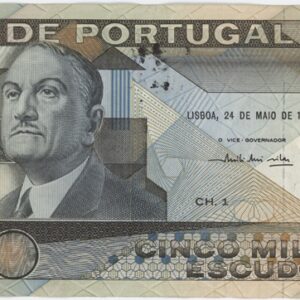 Portugal 5000 Escudos 1983