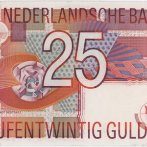Pays-Bas 25 Gulden 1989