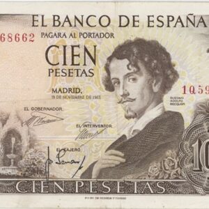Espagne 100 Pesetas 1965