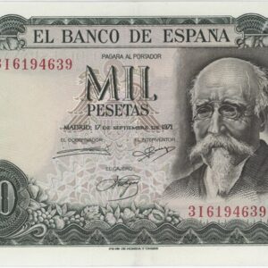 Espagne 1000 Pesetas 1971