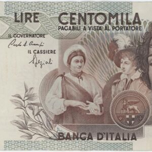 Italie 100 000 Lire 1983 Caravaggi
